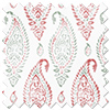 Wollerton, Emperor Red - Roller Blind